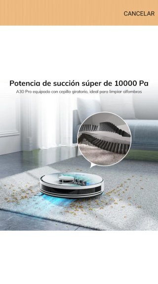 Robot aspirador ILIFE A30 Pro nuevo