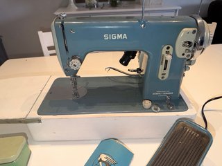 Máquina de coser Sigma antiguedad