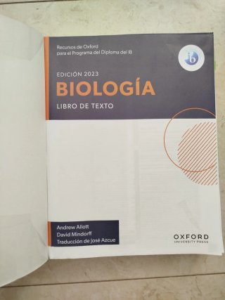 Biología para Bachillerato internacional