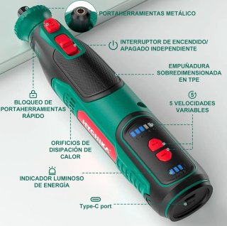 Herramienta Rotativa HYCHIKA 8V