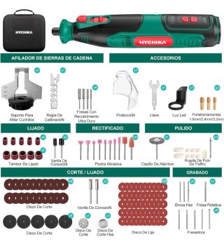 Herramienta Rotativa HYCHIKA 8V