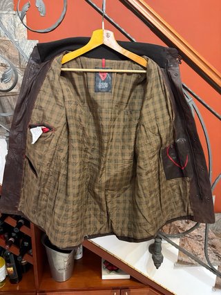 Giacca brand Strellson vera pelle qualita vintage