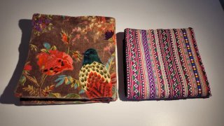 Lote 2 Fundas Cojín Decorativas Florales