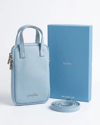 Porta móvil Benetton azul