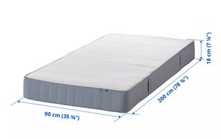 Colchón Vestmarka Ikea 90x200