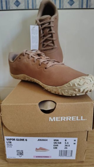 Merrell Vapor Glove 6 Talla 40.5 Tabaco