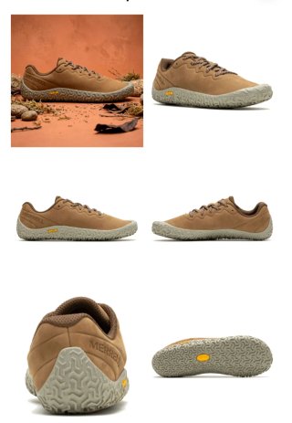 Merrell Vapor Glove 6 Talla 40.5 Tabaco
