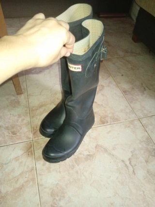 Botas de agua Hunter negras