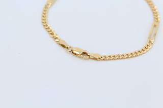 Pulsera Oro 18k Barbada Mujer. Ref:043-05-00245