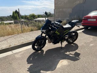 Kawasaki Z900 Performance Negra/Verde