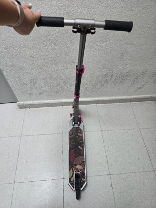 Patinete Oxelo Rosa Plegable