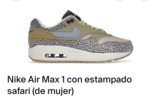 Nike Air Max 1 Safari Talla 43