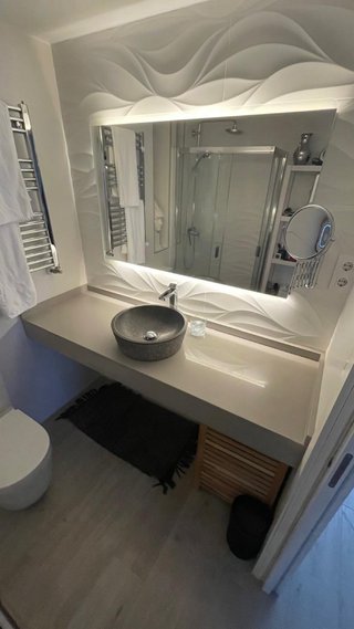 Conjunto de baño con silestone