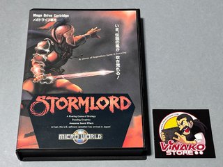 StormLord Sega Megadrive/Genesis NTSC-J