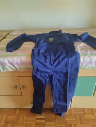 Buzo mecánico azul talla 52-54