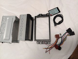 Radio Coche bluetooth Pantalla Táctil
