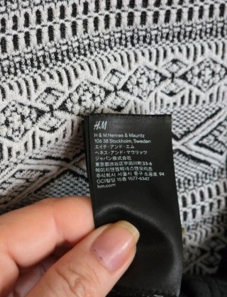 Vestito donna autunnale fantasia geometrica