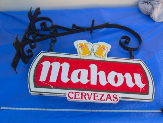Cartel Mahou Cervezas Original
