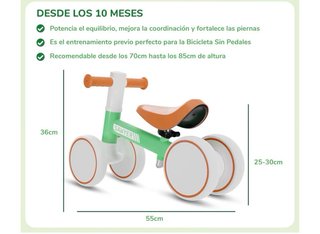 Bici 4 Ruedas Sawyer + Andador Chicco