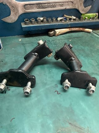 Soportes Estriberas Pit Bike Malcor