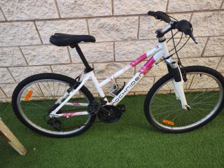 Bicicleta de Montaña Rockrider Blanca