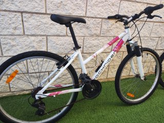 Bicicleta de Montaña Rockrider Blanca