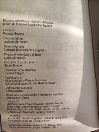 Enciclopedia Geografica Mondiale