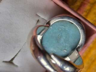 Anello Argento 925 e Larimar