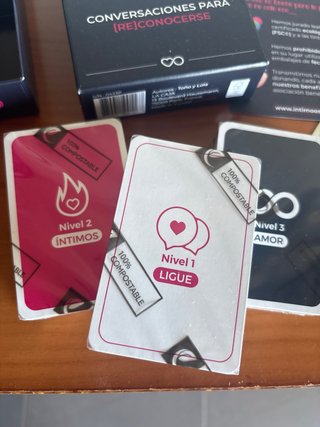 Juego de cartas Íntimos Parejas