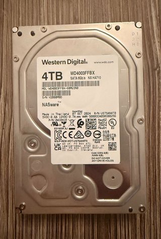 Disco Duro HDD 4TB WD 4003FFBX