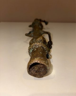 Cetro Ceremonial Bronce Africano
