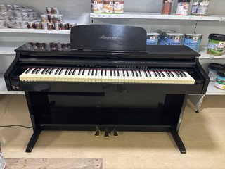Piano Digital Ringway Negro Brillo