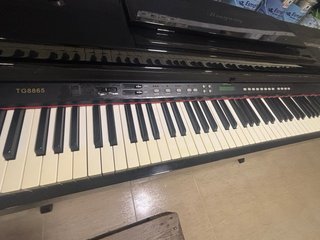 Piano Digital Ringway Negro Brillo