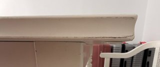 Mesa extensible IKEA ROSENTORP blanca 155/215x87
