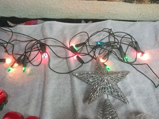 Lote adornos árbol Navidad completo