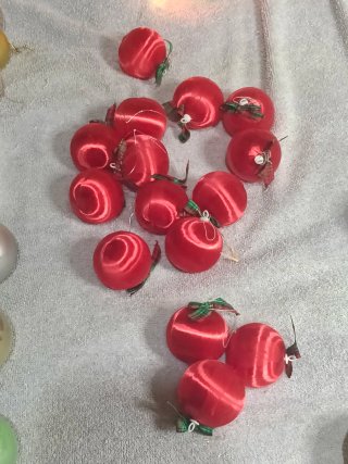 Lote adornos árbol Navidad completo