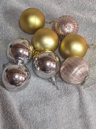 Lote adornos árbol Navidad completo