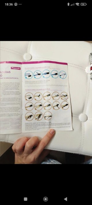 Máquina para hacer pulseras de hilos