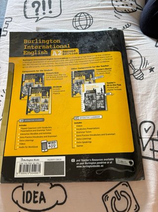 Libros de texto y activity ingles 1eso burlington