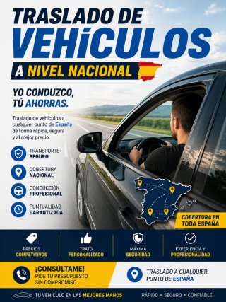 TRANSPORTE DE VEHÍCULOS A NIVEL NACIONAL