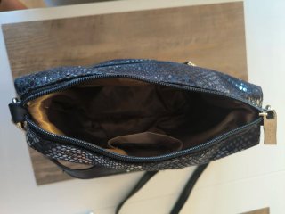 Bolso de hombro Silvia Rosa negro
