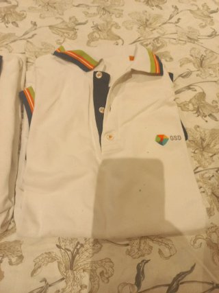 Pack 3 polos GSD manga corta T.38