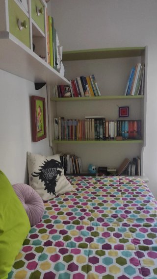 Cama nido juvenil con cajones más estanterías