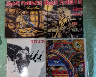 Lote 14 Vinilos Rock, Heavy y Punk 70/80