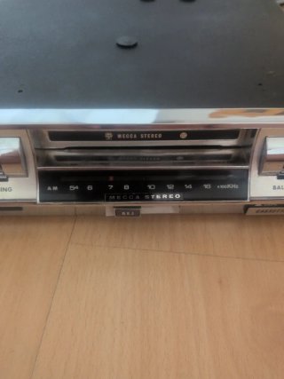 Radio MECCA Vintage Años 70 Cassette/AM SIN PROBAR