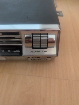Radio MECCA Vintage Años 70 Cassette/AM SIN PROBAR