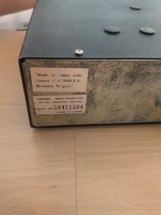 Radio MECCA Vintage Años 70 Cassette/AM SIN PROBAR