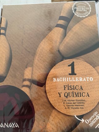 Libros 1* Bachillerato