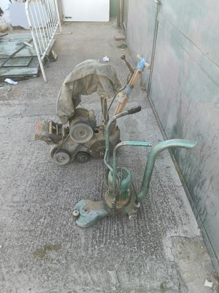 Lijadora industrial para parquet