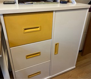 Mueble juvenil cajonera y armario